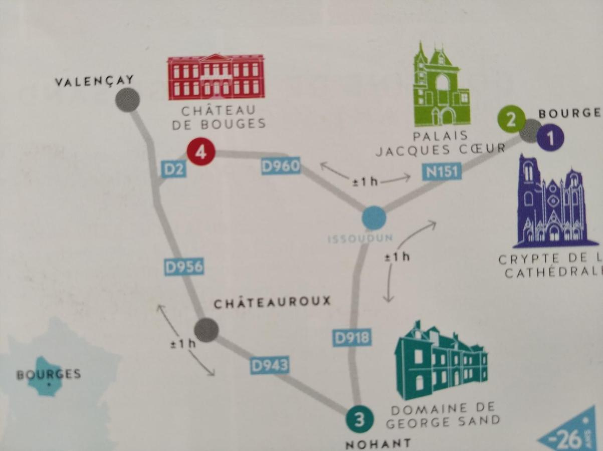 Le Logis De Saint Cyr Aparthotel อิสซูเดิง ภายนอก รูปภาพ
